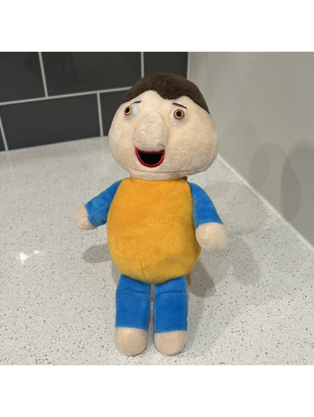 Baldi's Basics Plush Happy Bully Series Stuffed Doll Blue Yellow PhatMojo 10"